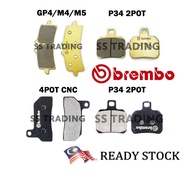 CALIPER BRAKE PAD GP4 4POT P34 2POT M4 M5 CALIPER BRAKE PAD 4 POT 2 POT CALIPER BRAKE SHOE BRAKE PAD