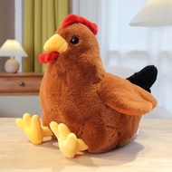 Boneka Hewan Ayam Gemoy Lucu dan Imut Boneka Ayam Negeri Boneka Ayam Betina Hadiah Ulang Tahun Anak