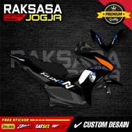 Yamaha Aerox new transparent striping sticker, minimalist racing vinyl ZK-15