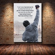 Motivational HD print Canvas Art Inspirational Success quote Motivational Quote Art Poster Print Wal
