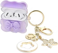 Bow Cases for Airpods iPods 4 Case Cover Women Cute, Cute 3D AirPods 4 Gen Case Clear iPods 4th Gene