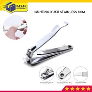 8cm Stainless Steel Silver Hand and Foot Nail Clippers