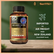 [Ready SG Stock] NZ GO Healthy Liver Detox One-A-Day 120 Capsules