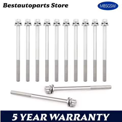 Cylinder Head Bolt Set Fits For SAAB SCION SUBARU 2.0L 2.5L H4 16V GAS DOHC 2.0 2.5 L T EJ25 EJ20 FB
