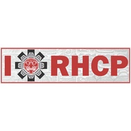 Windsheild / Glass Sticker 16' x 4.5" Red Hot Chili Peppers RHCP "Tribe Logo"