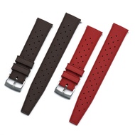Premium-Grade Tropic Rubber Watch Strap 20mm 22mm Quick Release Breathable Replacement For Seiko New Watch Band Diving Waterproof Soft Silicone Bracelet for Rolex Men Women Sports