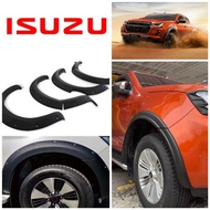 Isuzu Dmax X-Terrain 2021 2022 oem side fender arch matt black