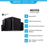 Edifier M601DB 2.1 Speaker - Bluetooth V5.1 / 8" Woofer / Wireless Subwoofer / Multiple Input / DSP 