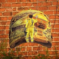 Chennai Super Kings MS "IPL Trophy Journey" Custom All-Over Print Baseball Cap, Limited Edition Cham