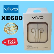 VIVO XE680 Earphones Y27 Y16 Y77 Y76 Y75 Y35 Y36 T1 Y16 Y33S Y21 Y20 Y19 In Ear Wired Earbuds Super 