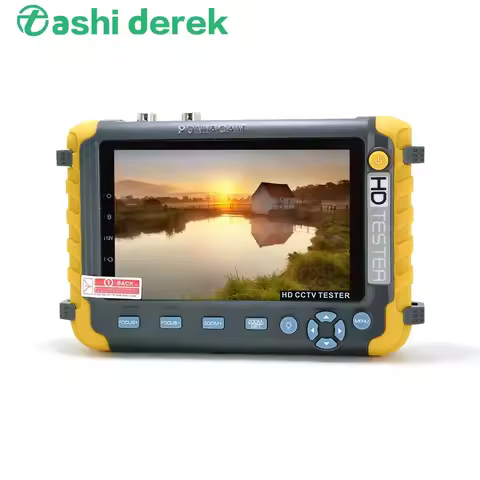 Vga/Hdmi Input Camera Tester,Cctv Monitor,8mp Cctv Monitor with 5inch Screen,Ahd Cvi Tvi Cvbs HD Cox