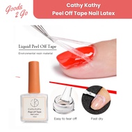 G2G I Cathy Kathy Peel Off Tape Nail Latex in 15 ml Anti-overflow Odorless Easy to Peel Off