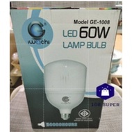 60W LED Bulb Light White Cylindrical E27