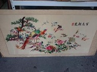 湘繡 百鳥朝凰（149cm×72cm）