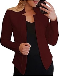 2 Pieces Women Outfit Trendy Elegant Blazer Jackets High Waist Straight Leg Pants Suits Set Business