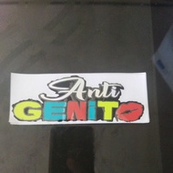 Anti-gent cutting sticker