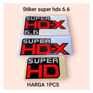 Mitsubishi Fuso Super HDX 6.6 Stickers Super HDX Super hd Sticker/s Super HDX 6.6 canter Sticker/s F