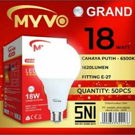 MYVO Grand Bulb 18Wa 15W/ 12W/ 5W White Bulb