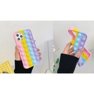 Pop It Rainbow Silicon Case For Realme 8 (5G)) C12 C15