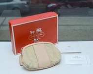 經典COACH 珠扣零錢包[購買前先詢問勿下標]