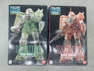 MG MS-06F/J & MS-06S Zaku II 紅綠渣古 高達模型 (Crystal Version)