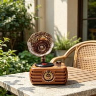 Retro Style Bluetooth Speaker Creative Gift Mini Speaker Charging Portable
