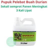 Pupuk Organik Cair 3 Liter / Pupuk Turbo Pelebat Buah Durian / Booster Buah Durian / Boster Durian