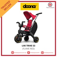 Doona Liki Trike S3 Tricycle 5IN1 Up to 36 Month-Flame Red