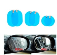 Anti Fog Car Sticker Car Mirror Window Clear Film Car Rearview Mirror Protective Film Waterproof 2