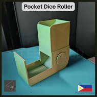 Pocket Dice Roller | Foldable Mini Dice Tower Portable RPG Roller
