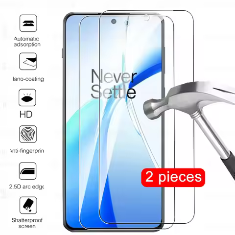 2Pcs Full Cover Tempered Glass For OnePlus Nord 4 5G Screen Protector Nord CE 3 Lite CE4 N30 N20 SE
