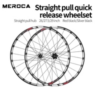 MEROCA S90 Bike Straight-Pull Quick-Release Wheelset - Available in 26", 27.5" & 29" Sizes, Double-W