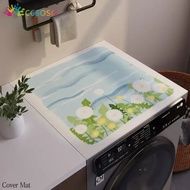 Small Fresh Style Washing Machine Sunscreen Cover Diatom Mud Absorbent Dustproof Bedside Table Towel