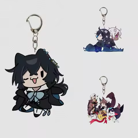 Anime The Case Study of Vanitas 6CM Acrylic Keychain Cosplay Characters Ornament Accessories Christm