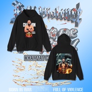 Hamzat Chimayev Hoodie Wins UFC 319 Cotton Comfortable To Wear Round Neck Not Faded Printed Pattern 