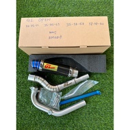 Y15 Y15ZR LC135 Exhaust Open Carbon GL Racing Many Size Available