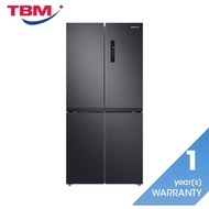 [Klang Valley Delivery Only] Samsung RF48A4000B4/ME 4 Doors Fridge Digital Inverter Twin Cooling G51