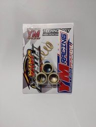 ROLLER YM RACING 3 BUTIR  VARIO 150 / VARIO 125 / PCX / GENIO / BEAT STREET 2020/2021 BEAT DELUXE 20