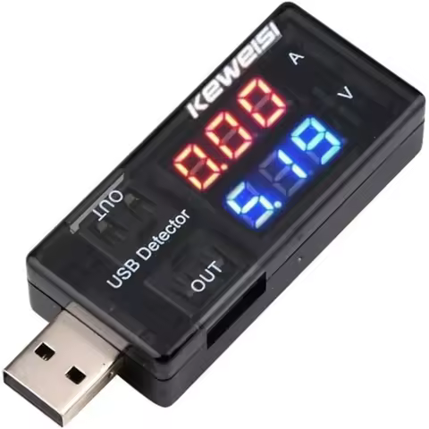3-7.5V 0-2.5A USB Tester DC LED Digital Voltmeter Ammeter 5V 1A 1.5A 2A USB Charger Current Voltage 