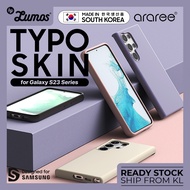 Araree Samsung Galaxy S23 / S23 Plus / S23 Ultra Typo Skin Smooth Touch Protective Phone Case