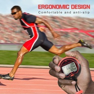 Digital Chronograph Timer 60 Record Storage Maximum 9:59:59 Countdown Metronome 10-320/min 12/24 Hou
