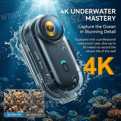 4K 1080P Mini Body Camera Helmet Handlebar Motorcycle Road Sport Cam Battery Body cam POV Vlog Sport