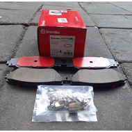 ผ้าดิสเบรคหน้าBrembo Toyota Harrier ZSU 60 AVU65 ปี2014-2020 brembo ceramic