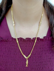 READY STOCK 1 GRAM GOLD PLATED NECKLACE