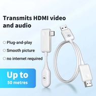 【🇲🇾24h】CS7 Wireless HDMI Transmitter Receiver 1080P 60Hz Type C for Phone Laptop TV Plug Play Screen