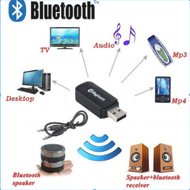 Bluetooth Receiver Speaker USB Murah / Bluetooth Speaker Receiver Audio USB Mobil Tanpa Kabel / Blue