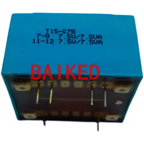 T40/E BingZi T15-07B Double Output 7.5V 7.5VA Enter 220V Power Transformer