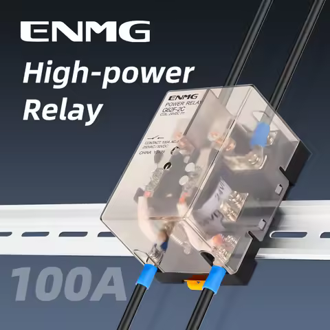 ENMG High Power G62F-1C G62F-2C Relay 12V 24V 220V DC AC 100A Industrial Control Relay Large Current