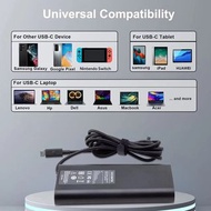 130W USB-C C 型替換適配器筆記型電腦充電器適用於戴爾宏碁華為 Macbook 三星任天堂，兼容設備  pilckp 130W USB-C Type C Replacement Adapte