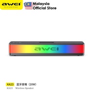 Awei KA23 Wireless Speaker RGB Outdoor Speaker Bass Portable Speaker HiFi Sound Awei Bluetooth Speak